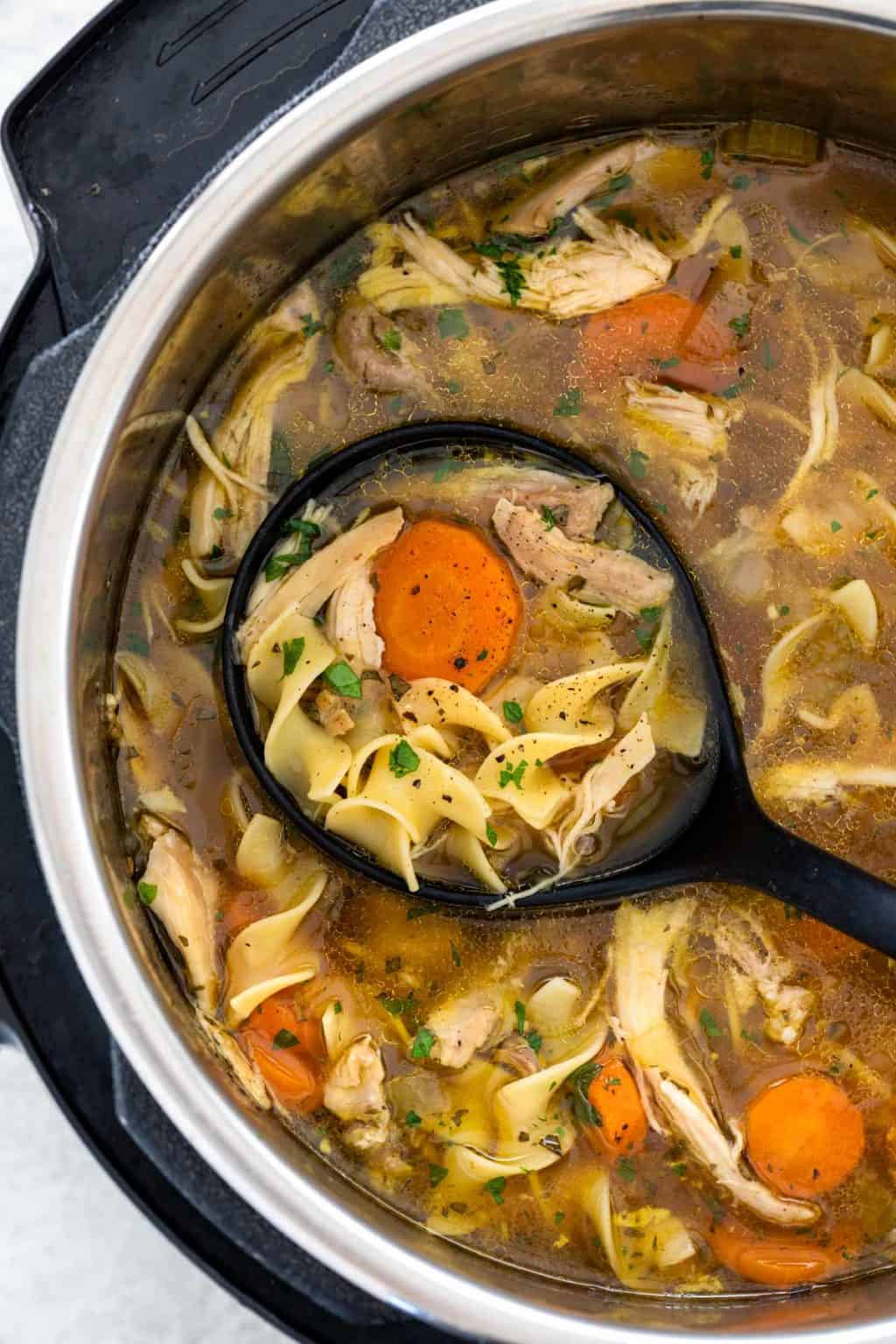 Crock Pot Chicken Noodle Soup Jessica Gavin