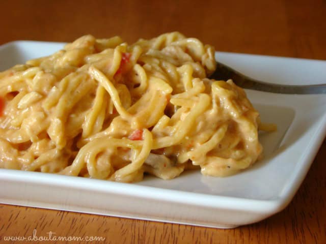 Crock Pot Chicken Spaghetti With Velveeta About A Mom