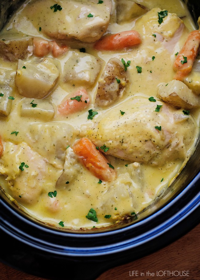 Crock Pot Chicken Stew Recipe Slow Cooker Chicken Stew