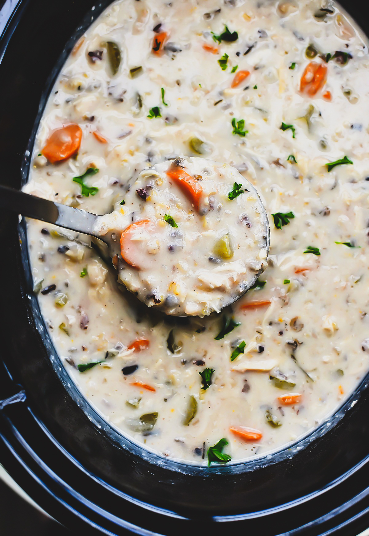 Crock Pot Chicken Wild Rice Soup Life In The Lofthouse