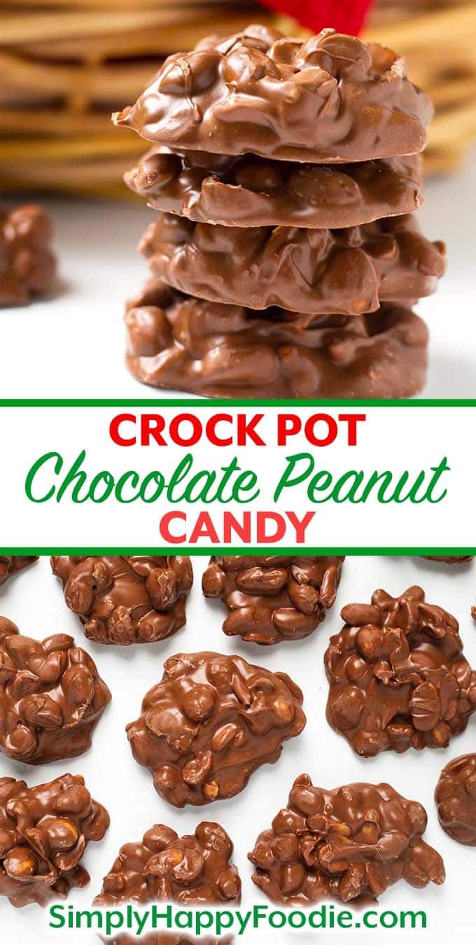 Crock Pot Chocolate Peanut Clusters Candy Is A Sweet And Lightly Salty