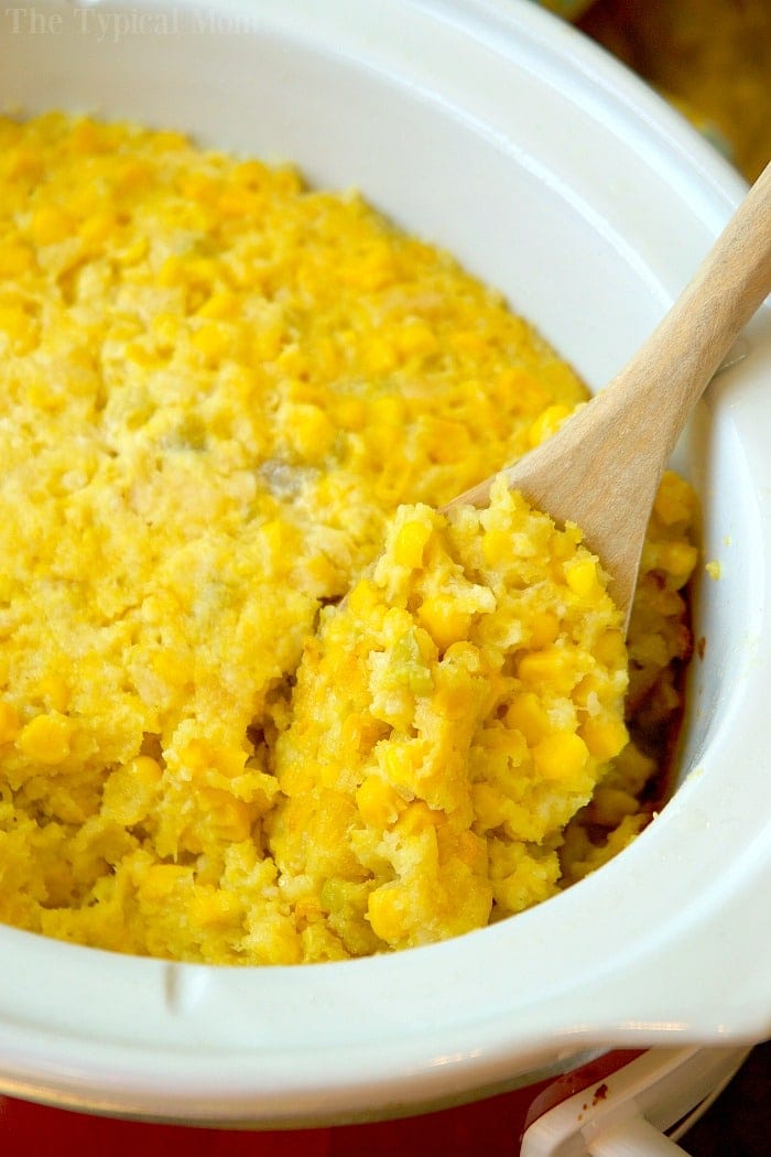 Crock Pot Corn Casserole With Bacon Easy Recipe