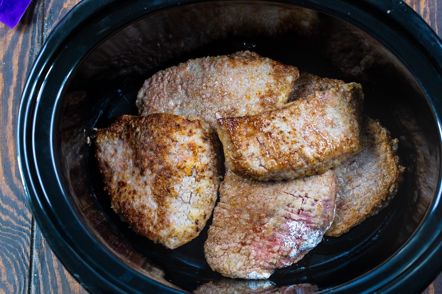 Crock Pot Cubed Steak With Gravy Spicy Southern Kitchen