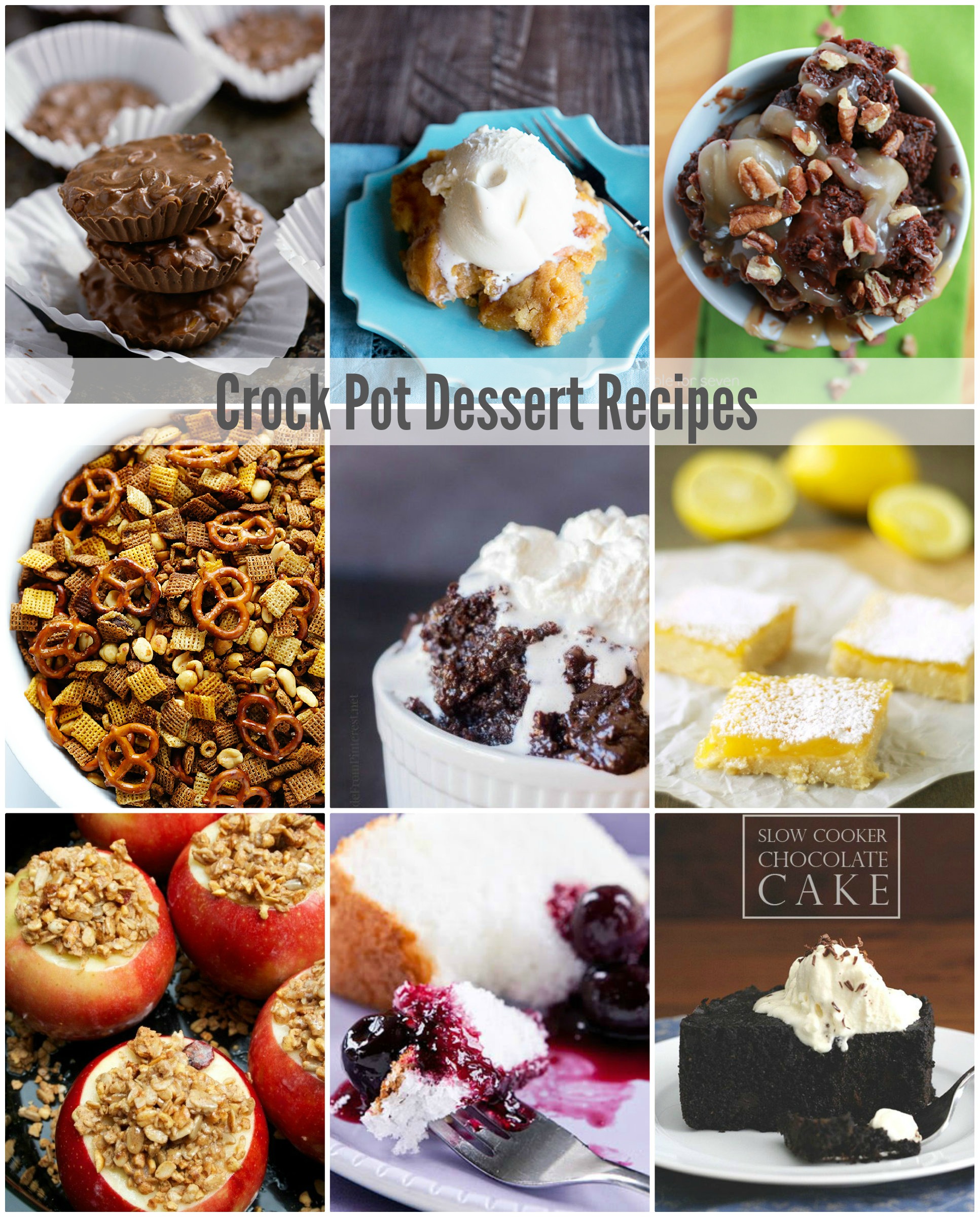 5 Crock Pot Dessert Ideas You Can't Miss