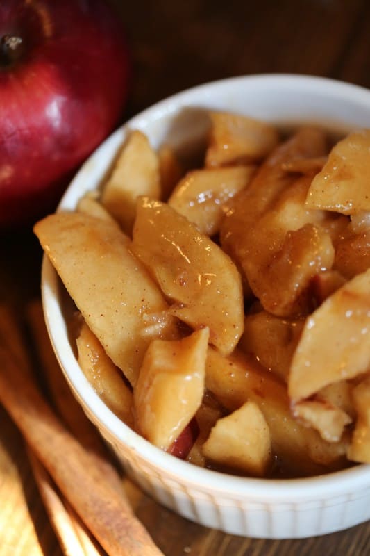 Crock Pot Fried Apples Recipe Thanksgiving Side Dishes Crockpot