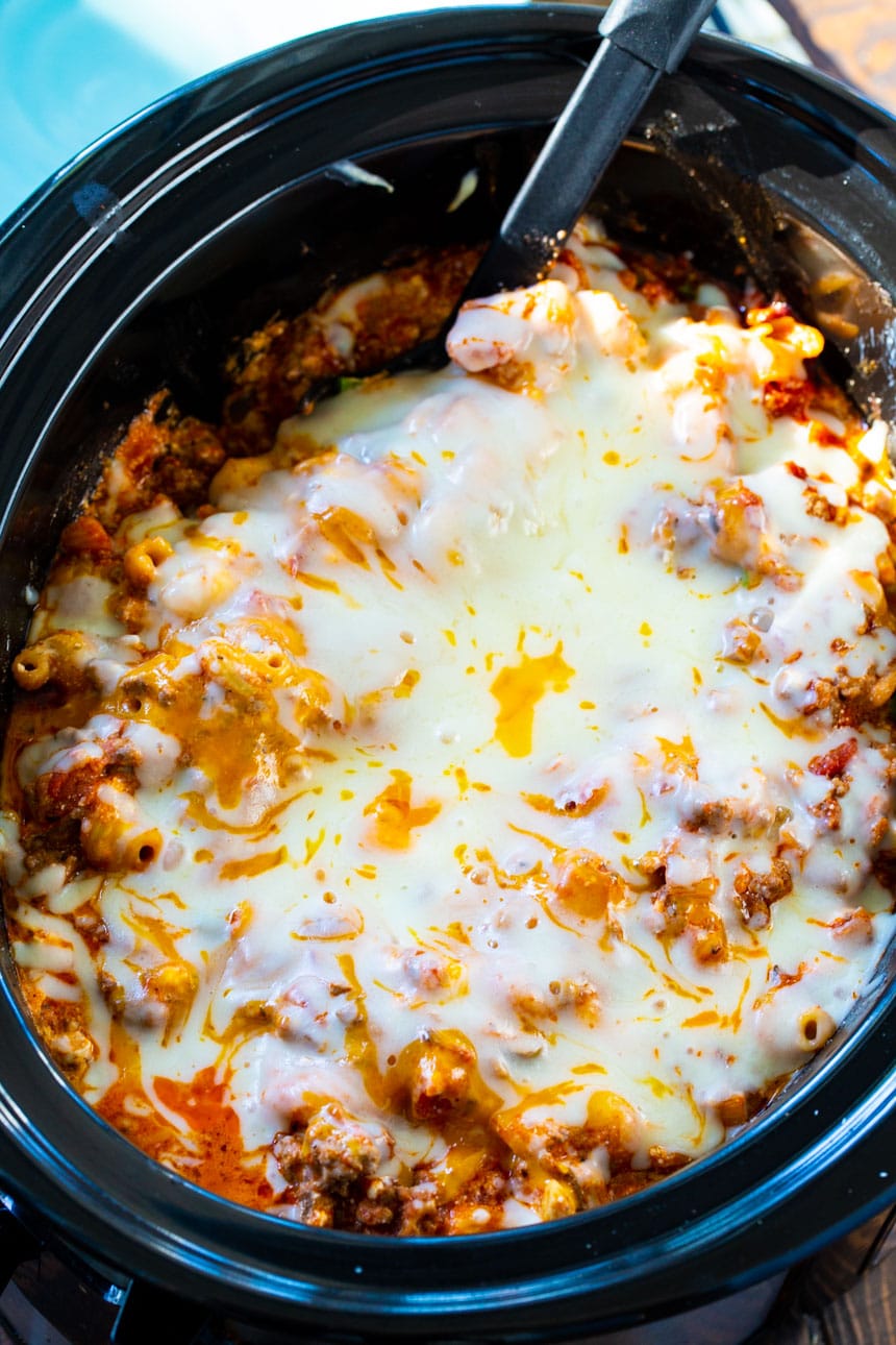 Crock Pot Homestyle Ground Beef Casserole Spicy Southern Kitchen