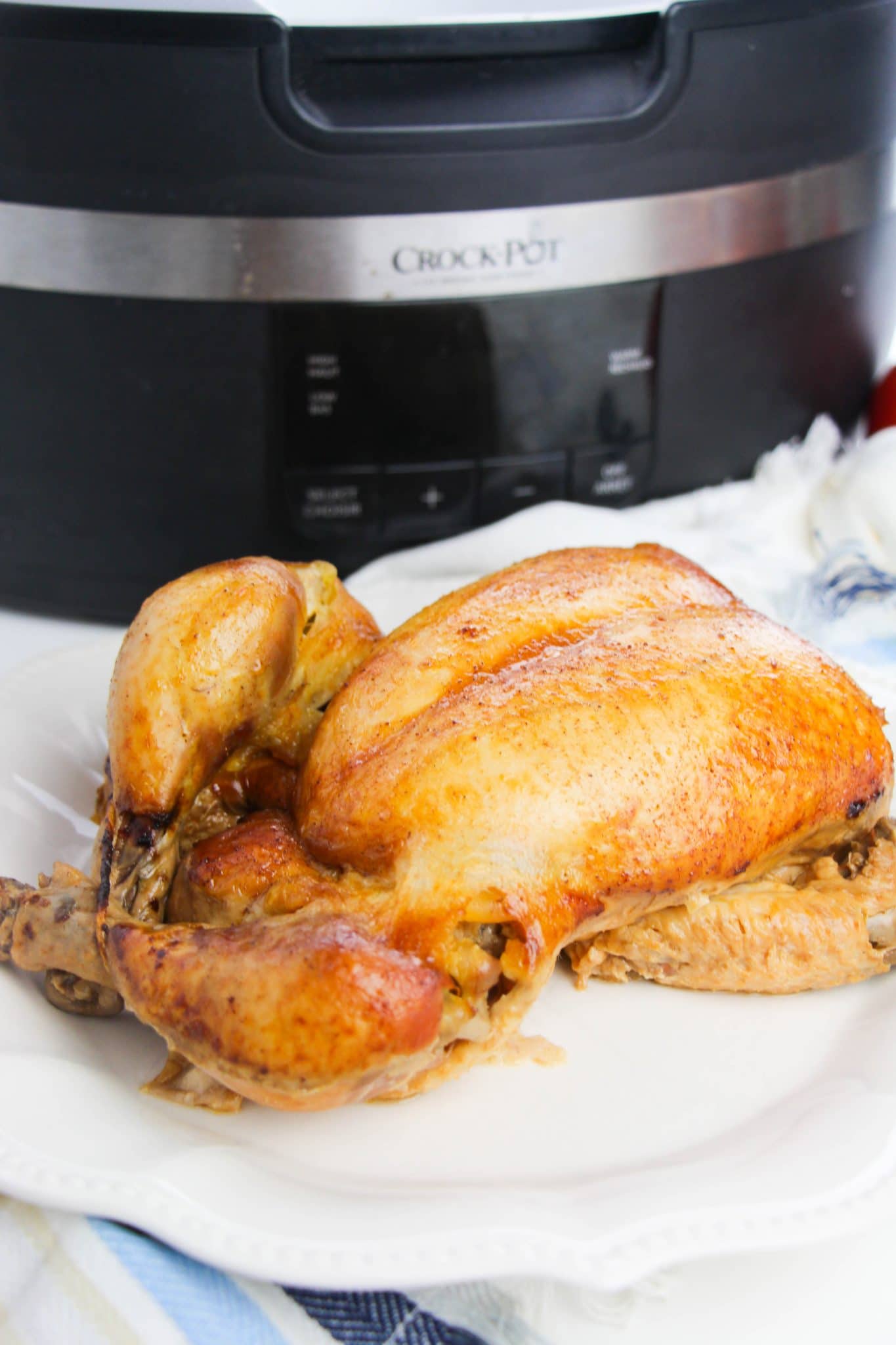 Crock Pot Whole Bbq Chicken Mom Makes Dinner