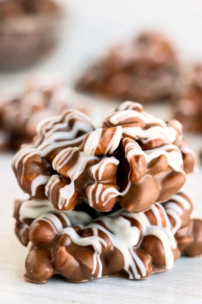 Crockpot Chocolate Peanut Candy Easy Dessert Recipes