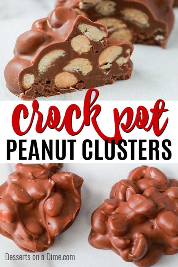 Crockpot Peanut Clusters Recipe Is A Simple Dessert Idea With Only 5