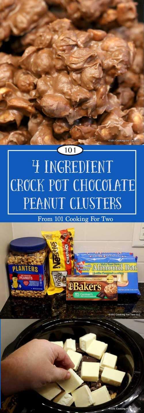 Crockpot Peanut Clusters Recipe Only 5 Ingredients