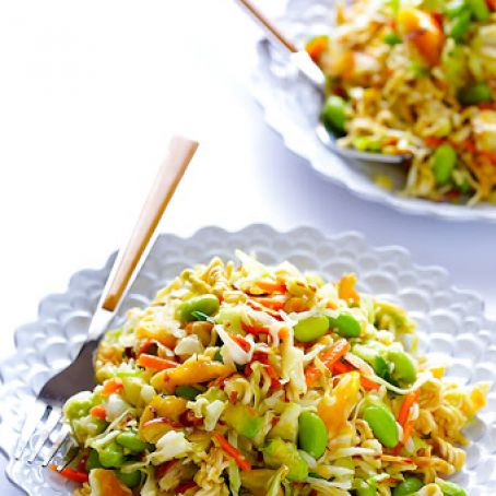 Crunchy Asian Ramen Noodle Salad A K A Basically The Best Potluck Salad Ever Recipe Ramen