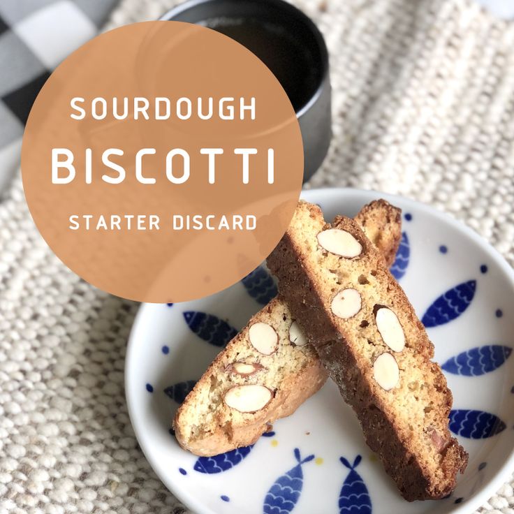 Crunchy Sourdough Starter Discard Biscotti Recipe