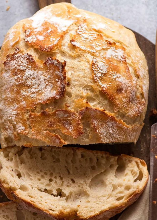 Crusty No Knead Bread Recipe No Knead Bread Recipes Bread