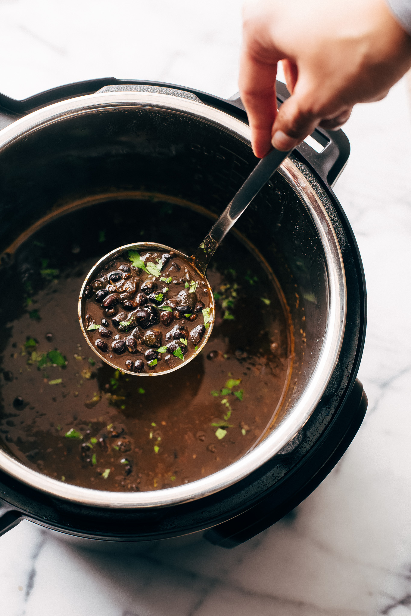 Cuban Black Bean Soup Recipe Stovetop Instant Pot Little Spice Jar