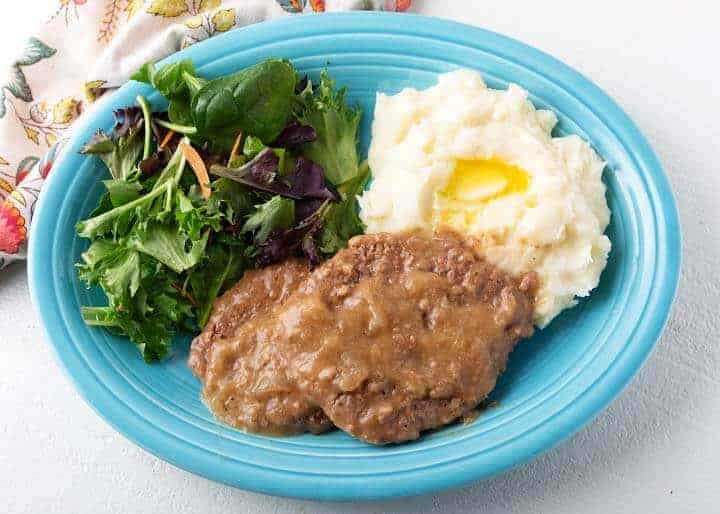 Cube Steak With Onion Gravy Retro Recipe Box