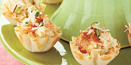 Curried Shrimp Tarts Recipe Myrecipes