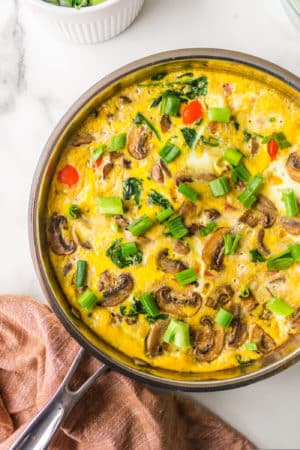 Dairy Free Vegetable Frittata Without Milk Or Cheese Clean Eating Kitchen