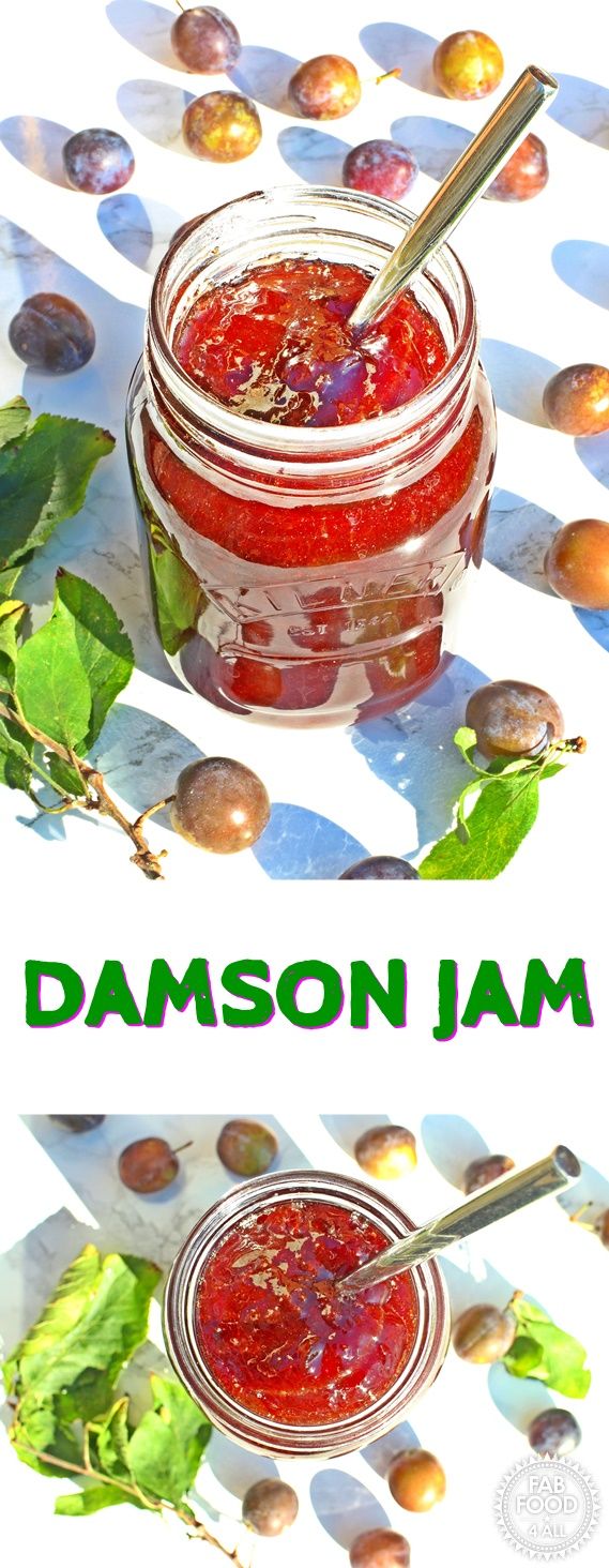 Damson Jam Plus My Tip For Quick Pitting Fab Food 4 All