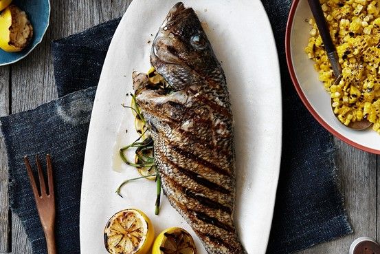 Dave Pasternack S Recipe For Whole Black Sea Bass With Lemon Coriander