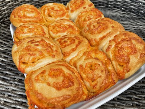 Delicious Cheese Buns Cheese Swirls Cheese Bread Recipe Youtube