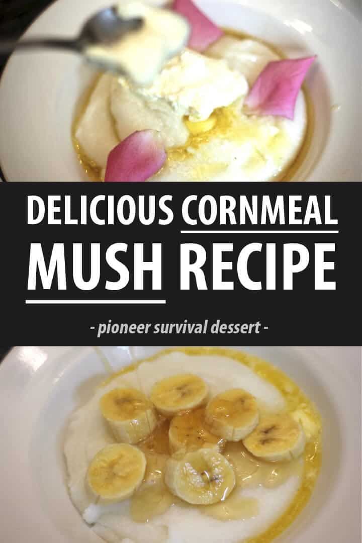 Delicious Cornmeal Mush Recipe Pioneer Survival Dessert