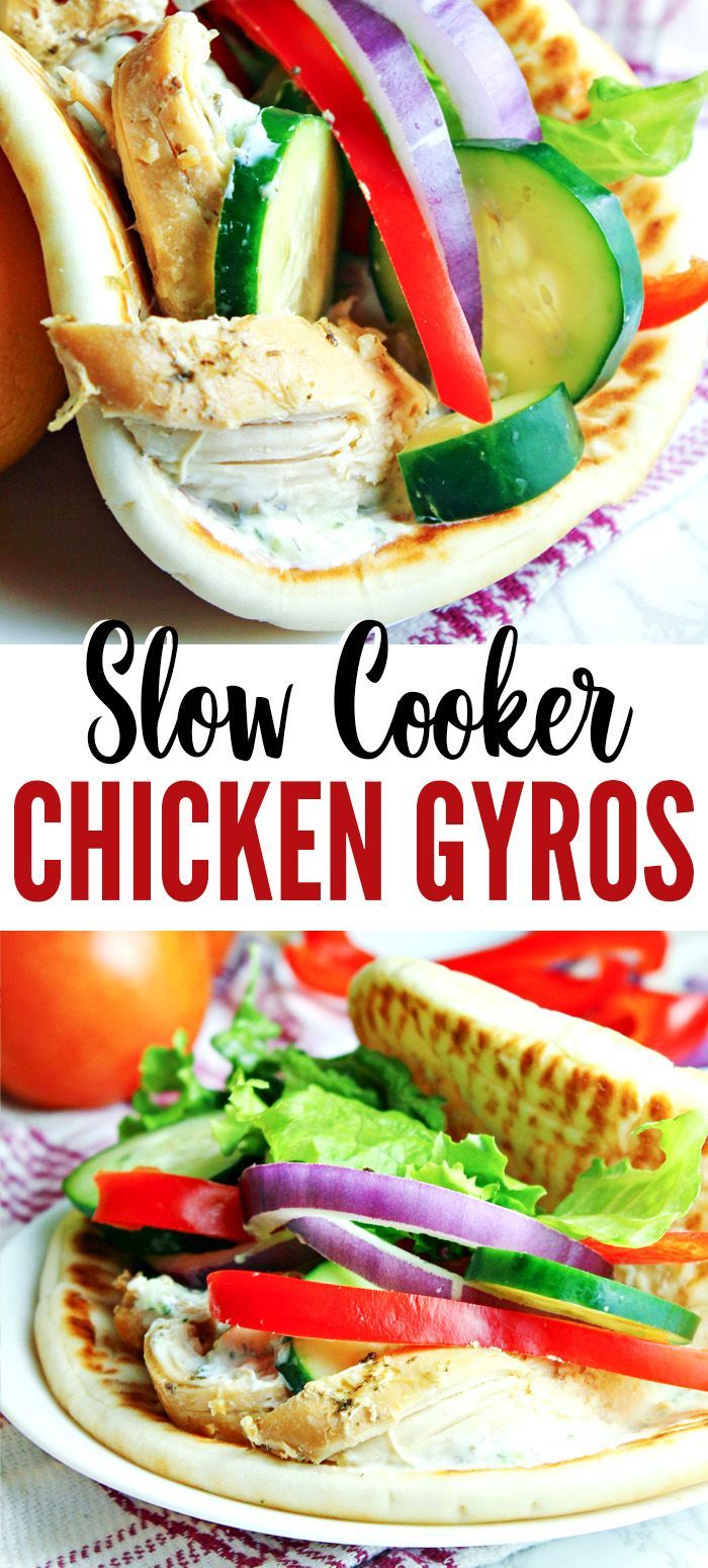 Delicious Homemade Chicken Gyros