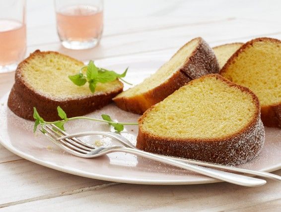 Densely Rich Pound Cake With A Big Splash Of Lemon Flavor From Duncan