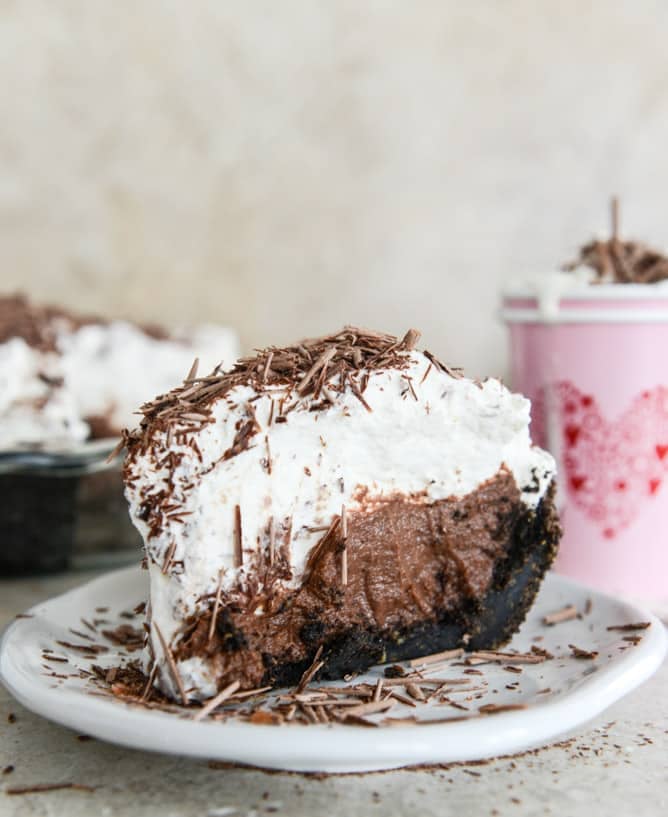 Desserts Using Whipping Cream Chocolate Cream Pie With Vanilla Whipped Cream Easy Whipped