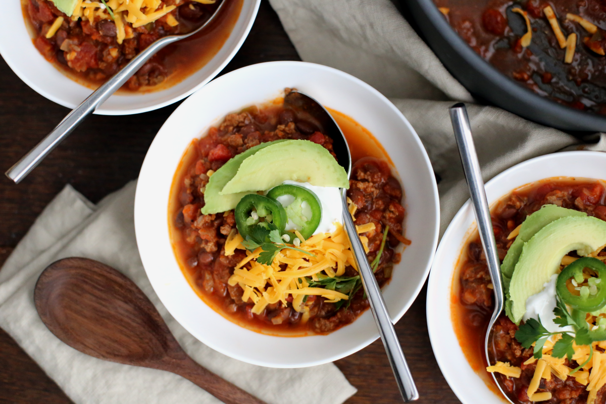 Devon Amp 39 S Award Winning Chili Recipe Food Network