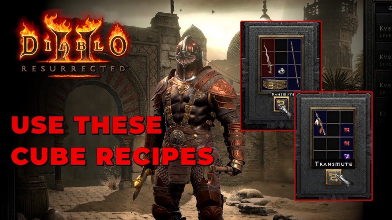 Diablo 2 Cube Recipes Dandk Organizer