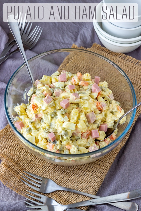 Diced Ham Salad Recipes An Easy Recipe For Creamy Potato And Ham Salad Bentechperspective