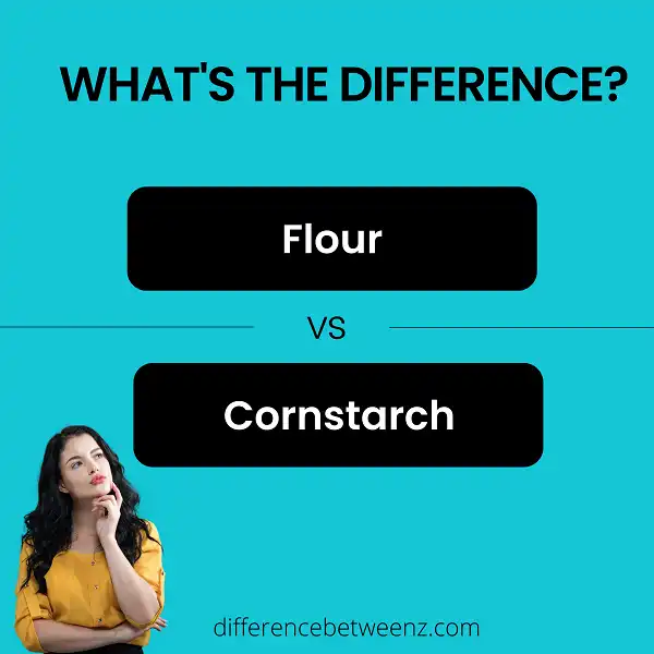 Difference Between Flour And Cornstarch Youtube