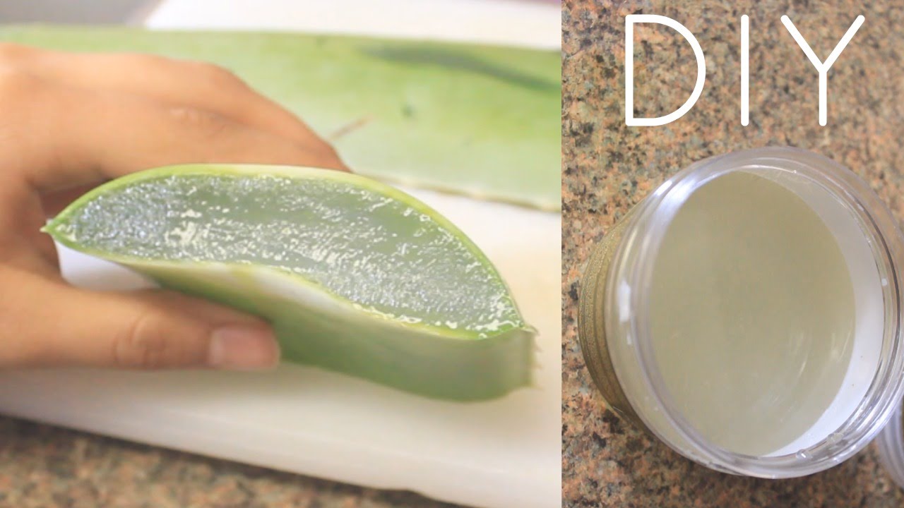 Diy Aloe Vera Juice For Hair Skin And Health Youtube