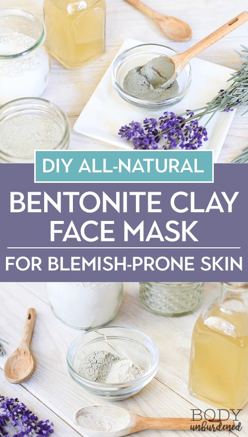 Diy Bentonite Clay Face Mask Recipe For Acne Blemish Prone Skin