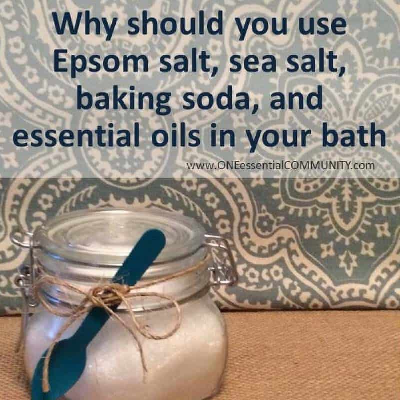 Diy Epsom Salt Baking Soda Detox Bath With Essential Oils