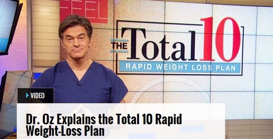 Dr Oz Total 10 Plan Instructions