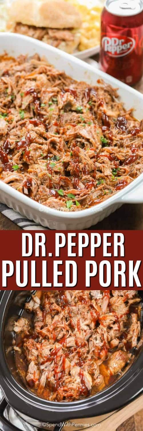 Dr Pepper Crock Pot Pulled Pork Is Delicious And Tender This Slow