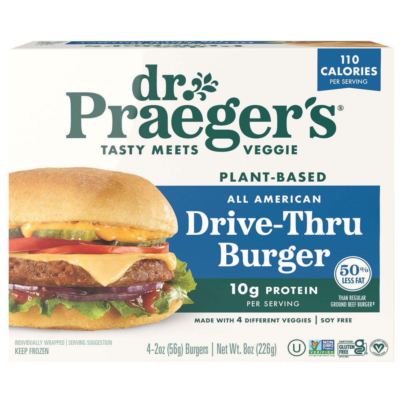 Dr Praeger Amp 39 S All American Veggie Burger Shop Meat Alternatives At H E B