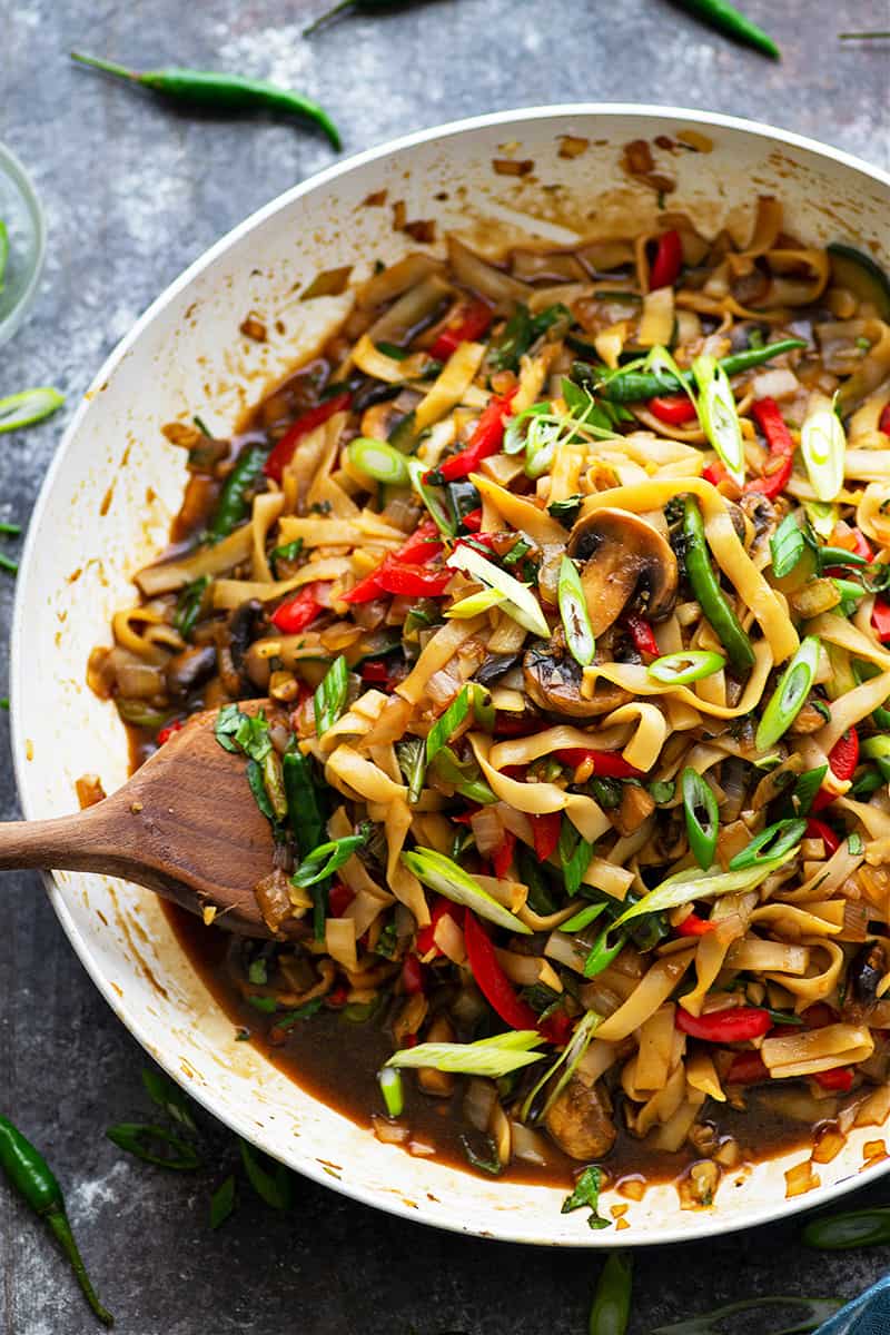 Drunken Noodles Pad Kee Mao Gimme Some Oven