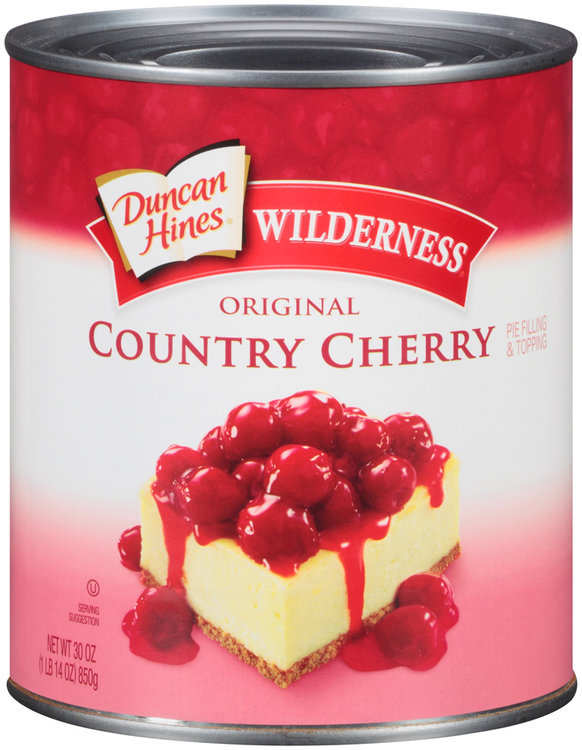 Duncan Hines Original Country Cherry Pie Filling Topping 21 Oz