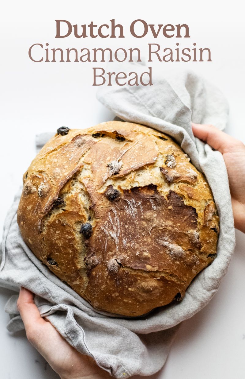 Dutch Oven Cinnamon Raisin Bread Recipe A Simple Palate