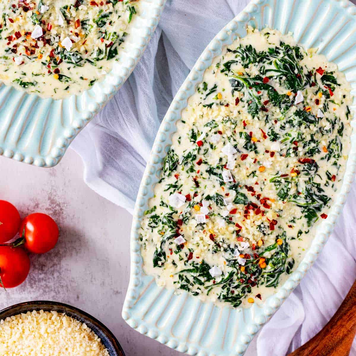 Easiest Creamed Spinach With Cream Cheese