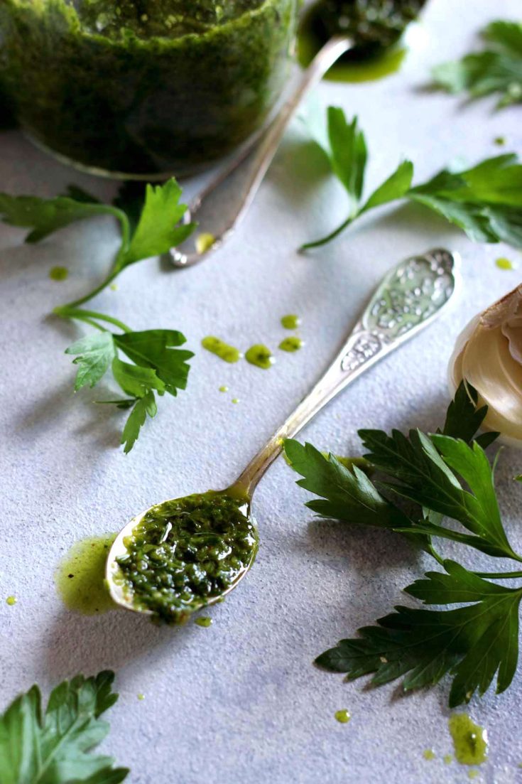 Easy 5 Minute Chimichurri Sauce Happy Kitchen