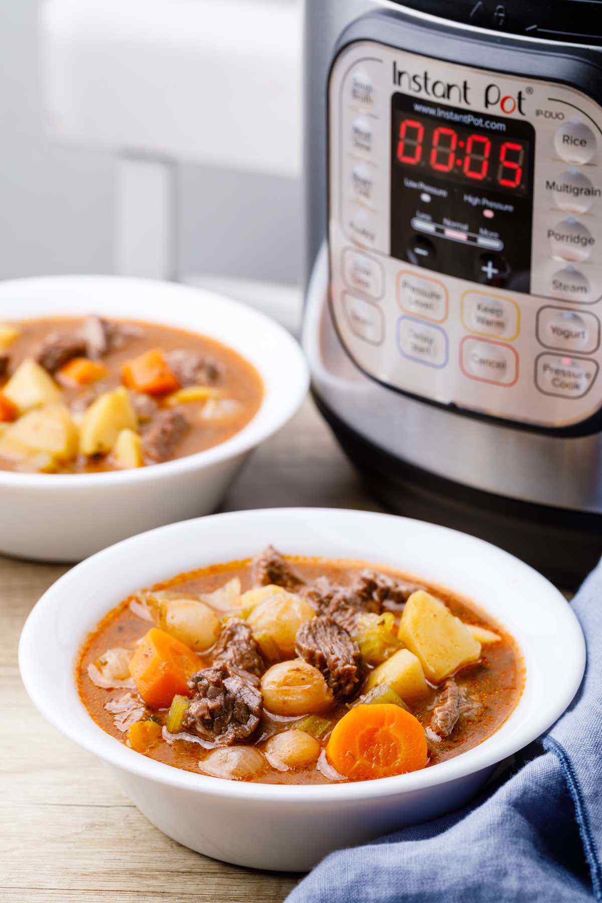 Easy 6 Ingredient Instant Pot Beef Stew Makes The Best Leftovers Miss Wish