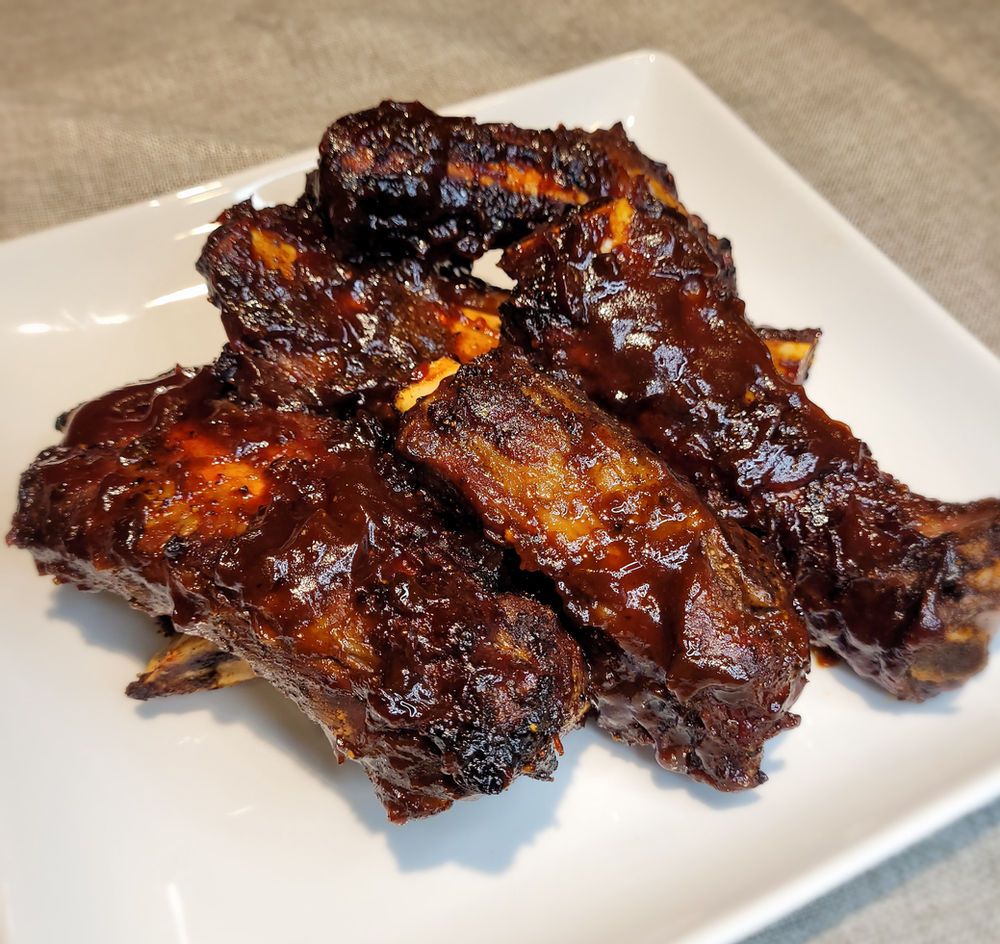 Easy Air Fryer Ribs How To Make Delicious Bbq Ribs In The Air Fryer