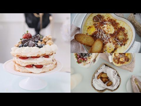 Easy Amp Elegant Brunch Ideas Creamy Parmesan Eggs Amp Boccone Dolce Misslizheart Youtube