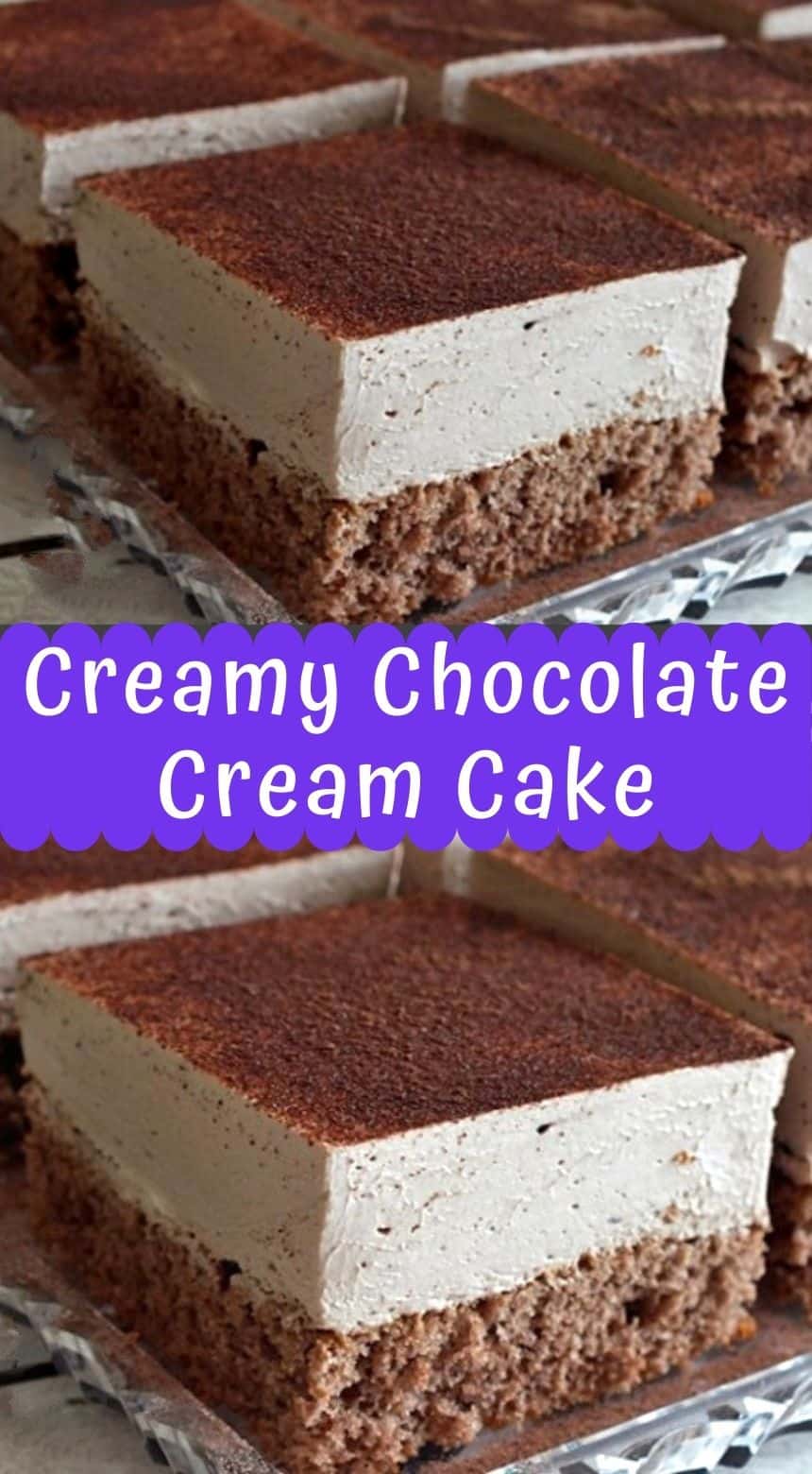 Easy And Delicious Chocolate Cream Cake Maria S Kitchen