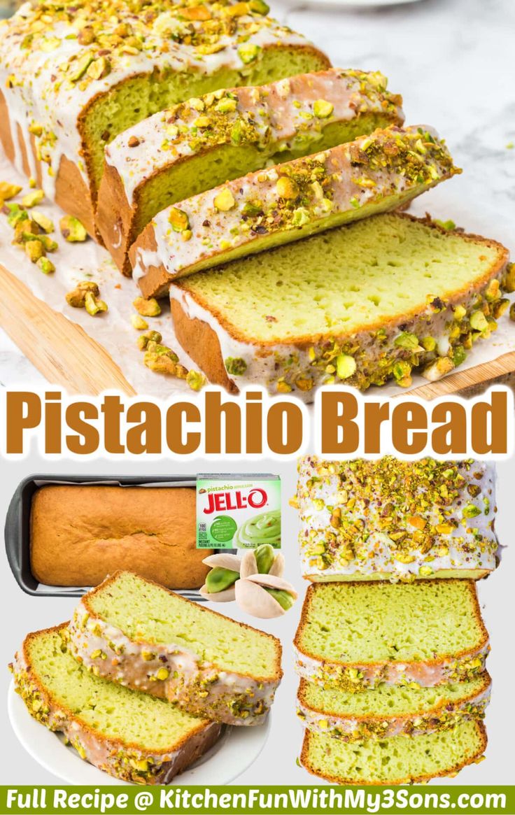 Easy And Delicious Pistachio Bread Home Design Garden Architecture