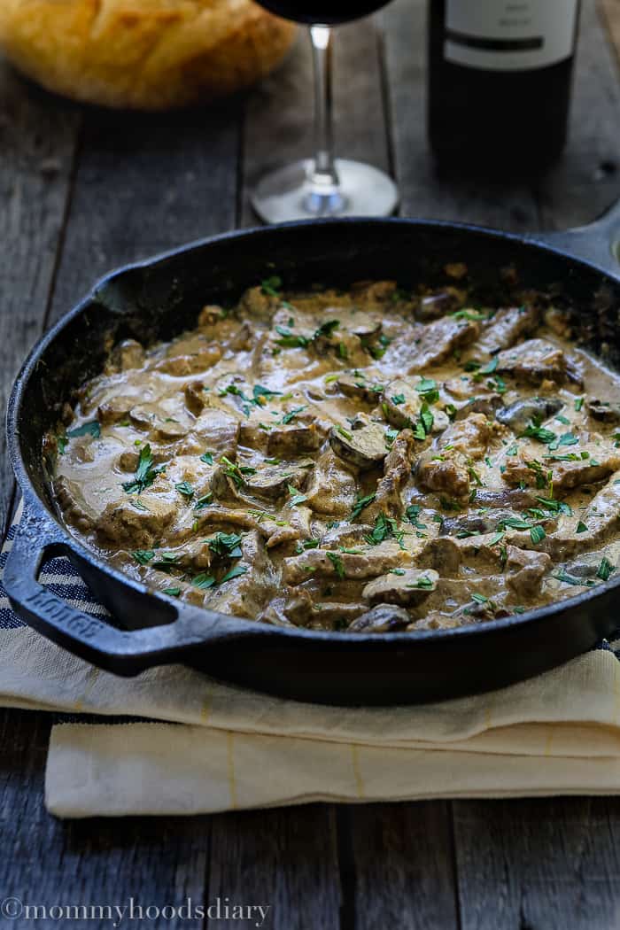 Easy And Quick Beef Stroganoff Mommy Amp 39 S Home Cooking