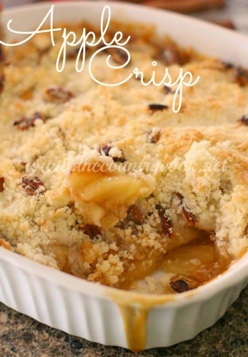 Easy Apple Crisp Recipe Using Canned Pie Filling